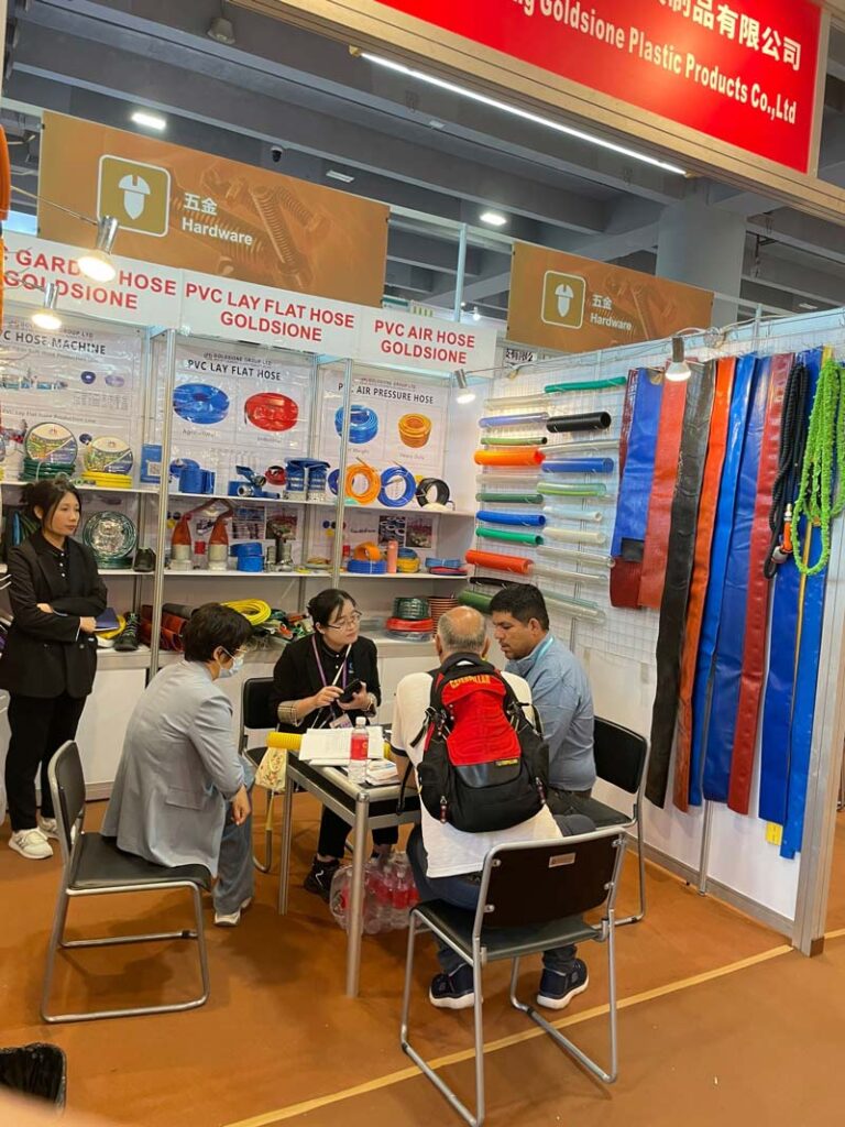 Excellent Goldsione PVC Hose at the 134th Canton Fair